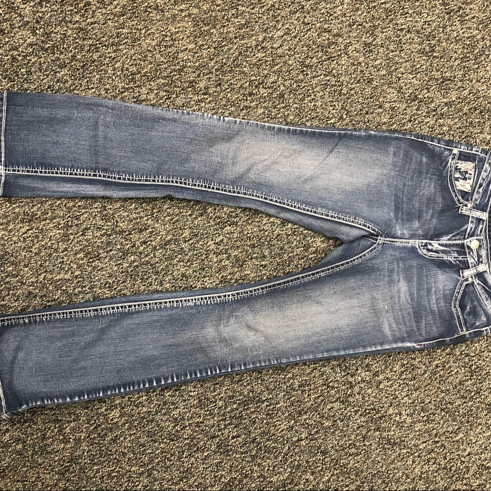 Women's Boot Cut Jeans - Blue